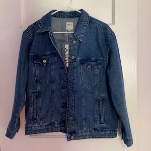 Blue denim jacket